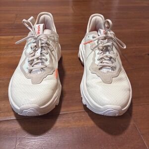 SOREL Kinetic Breakthru City Lace Sneaker Ceramic Orange Dad Shoes Gorpcore Sz 9